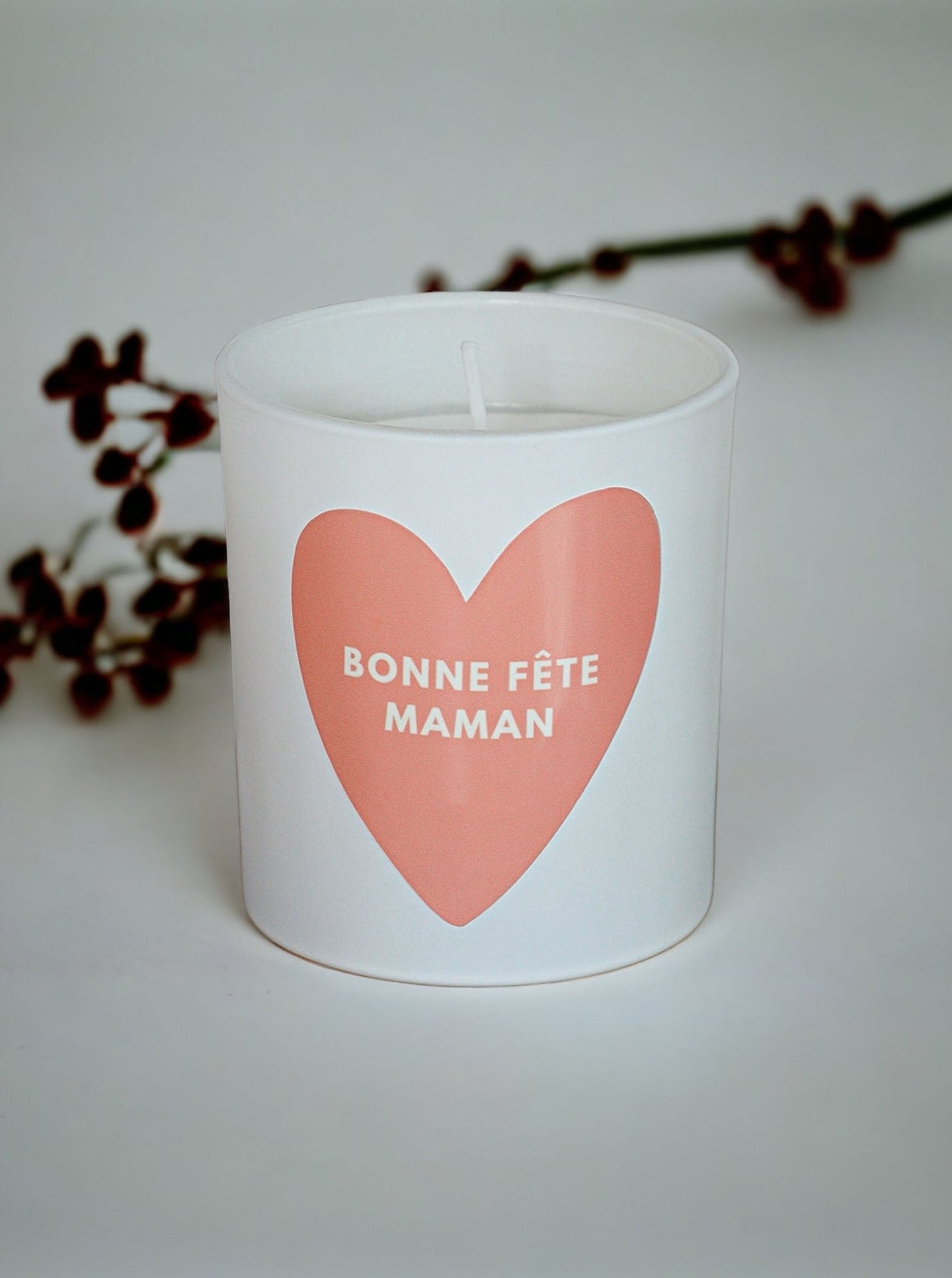 Bougie Parfumée 'Bonne Fête Maman'- Édition Fête des Mères - JUNTOS