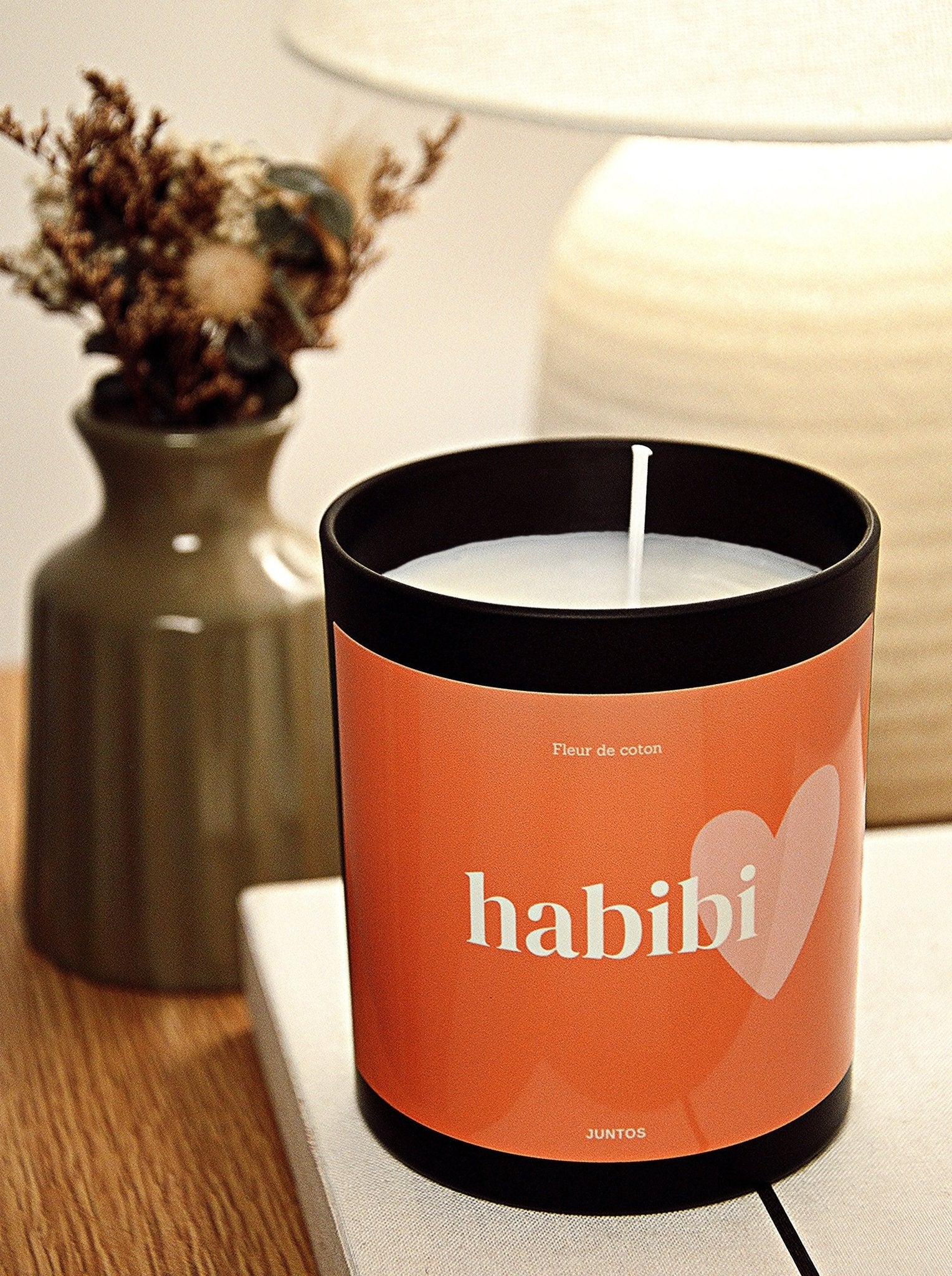 Bougie parfumée – Habibi – Pot réutilisable - JUNTOS
