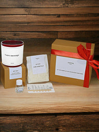 Kit Fabrication Bougie Message Personnalisé – Pot 55CL - JUNTOS