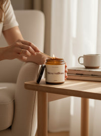 Bougie personnalisée avec message – Bougie parfumée artisanale & écoresponsable (175g)