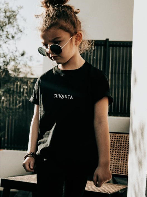T-shirt enfant - Chiquita - Noir - Tee-shirt de JUNTOS - Au prix de 19.50€! Découvre maintenant JUNTOS