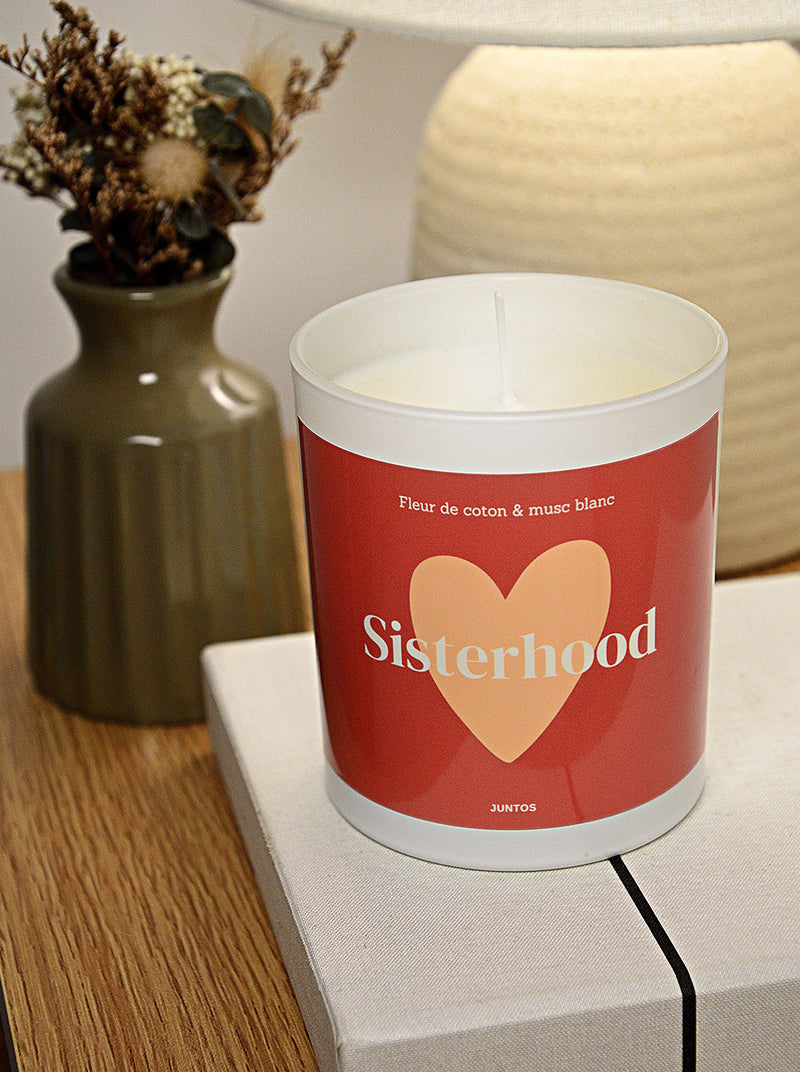 Bougie parfumée – Sisterhood – Pot réutilisable