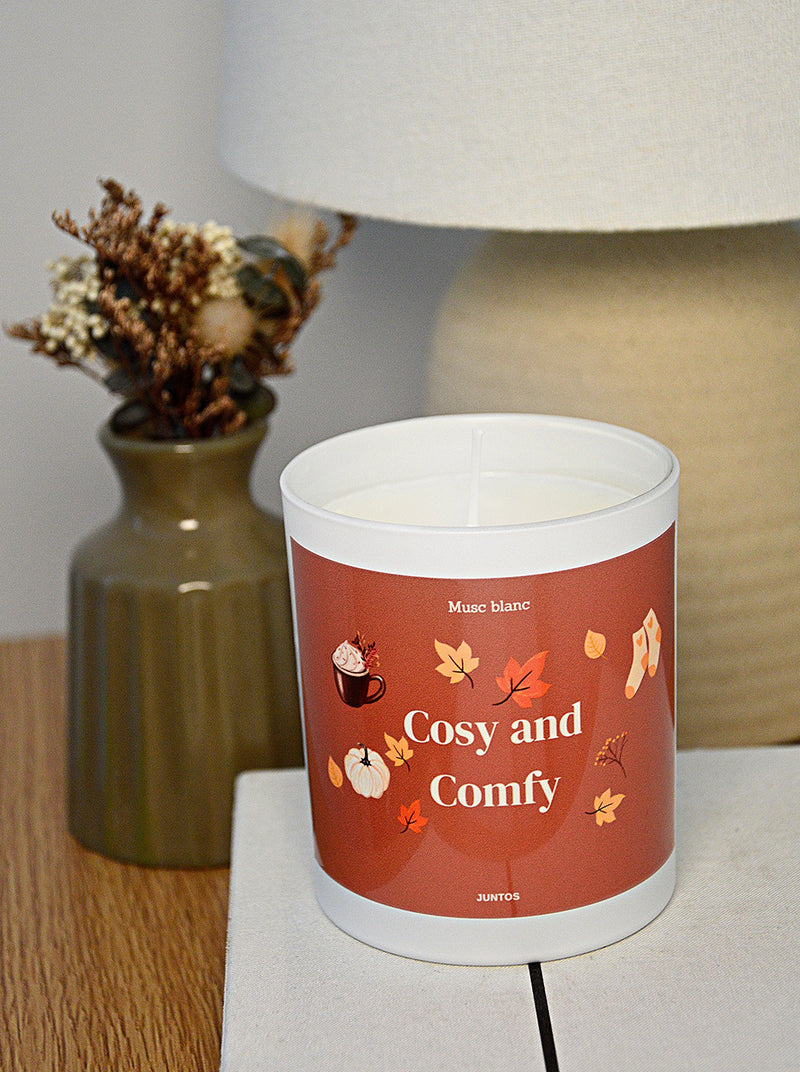 Bougie parfumée – Cosy and comfy – Pot réutilisable
