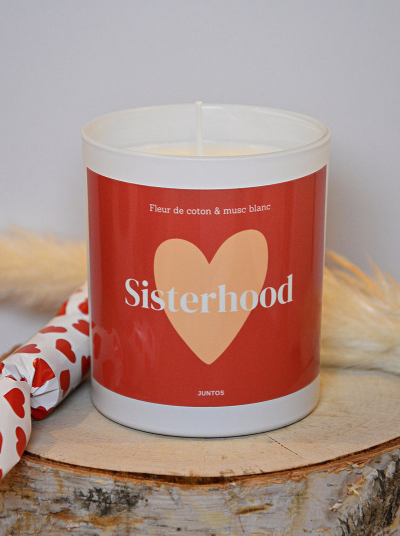 Bougie parfumée – Sisterhood – Pot réutilisable
