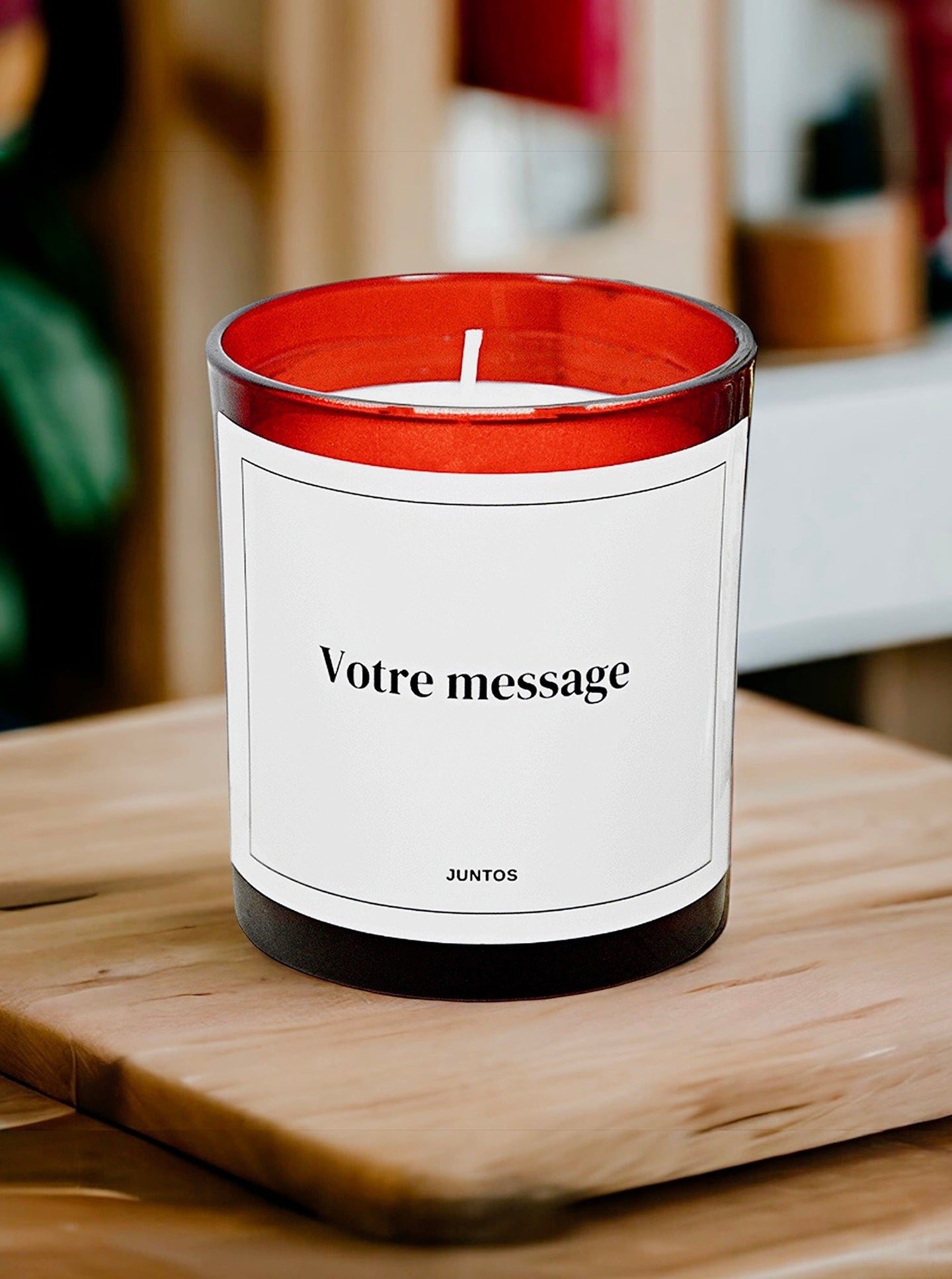 Créez un cadeau unique en son genre avec nos bougies à message personnalisé.