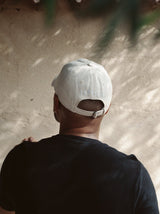 Casquette homme "Papacito" en coton biologique - beige - JUNTOS