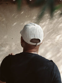 Casquette homme "Papacito" en coton biologique - beige - JUNTOS