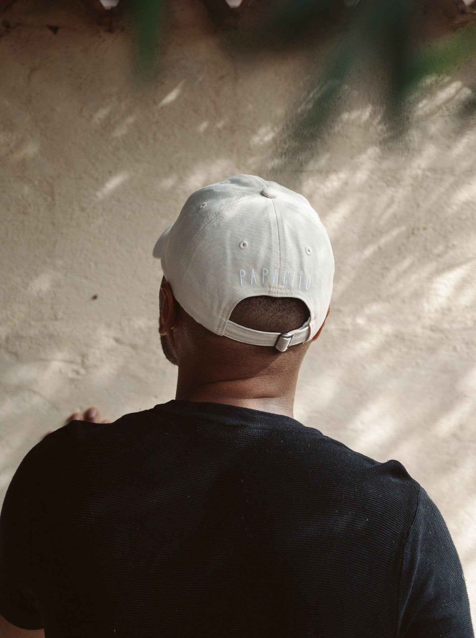 Casquette homme "Papacito" en coton biologique - beige - JUNTOS