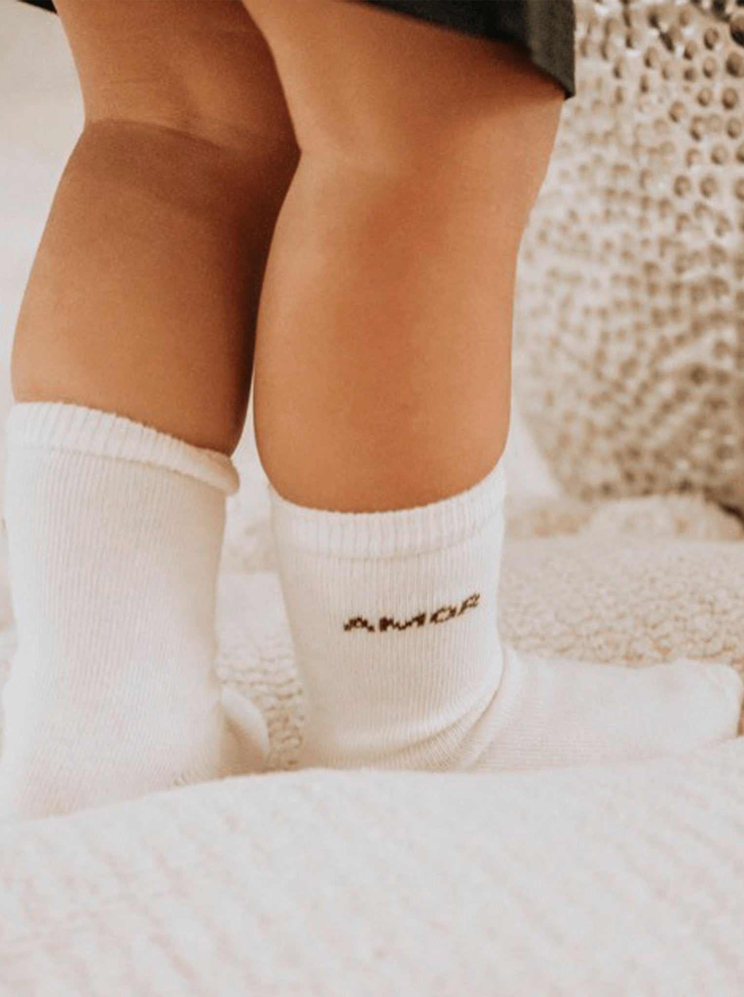 Chaussettes Bébé Big Amor – Confort et Style Made in France - JUNTOS