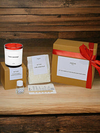 Kit Fabrication Bougie Message Personnalisé – Pot 30CL - JUNTOS
