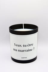 Kit Fabrication Bougie Message Personnalisé – Pot 55CL - JUNTOS