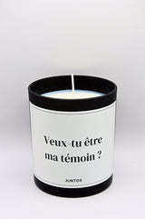 Kit Fabrication Bougie Message Personnalisé – Pot 55CL - JUNTOS