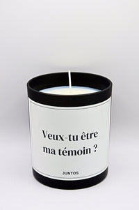 Kit Fabrication Bougie Message Personnalisé – Pot 55CL - JUNTOS