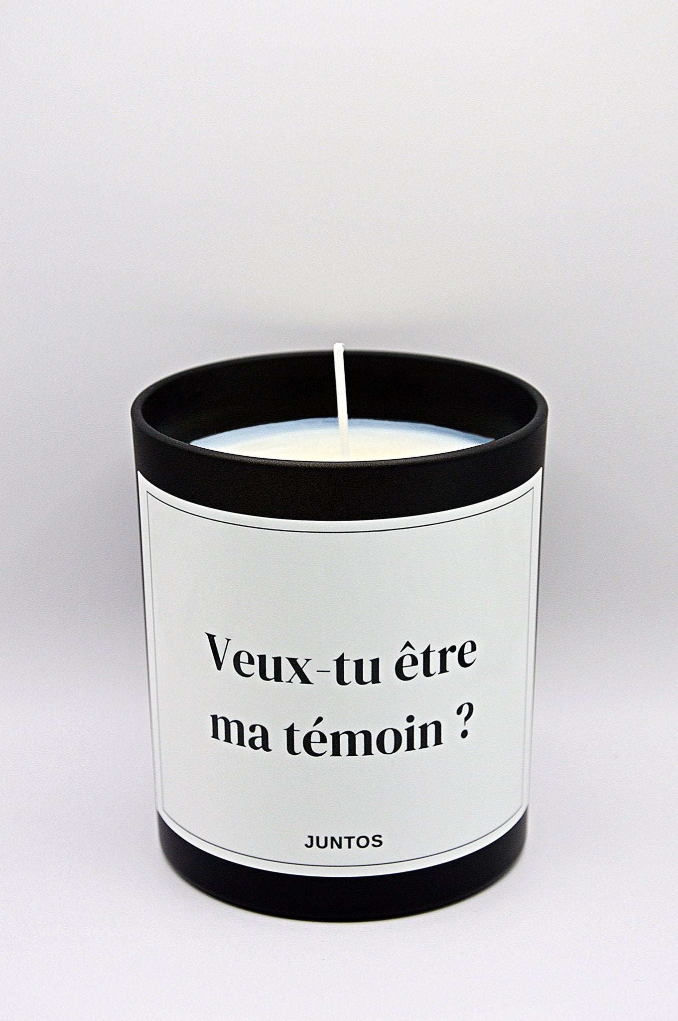 Kit Fabrication Bougie Message Personnalisé – Pot 55CL - JUNTOS