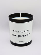 Kit Fabrication Bougie Message Personnalisé – Pot 55CL - JUNTOS