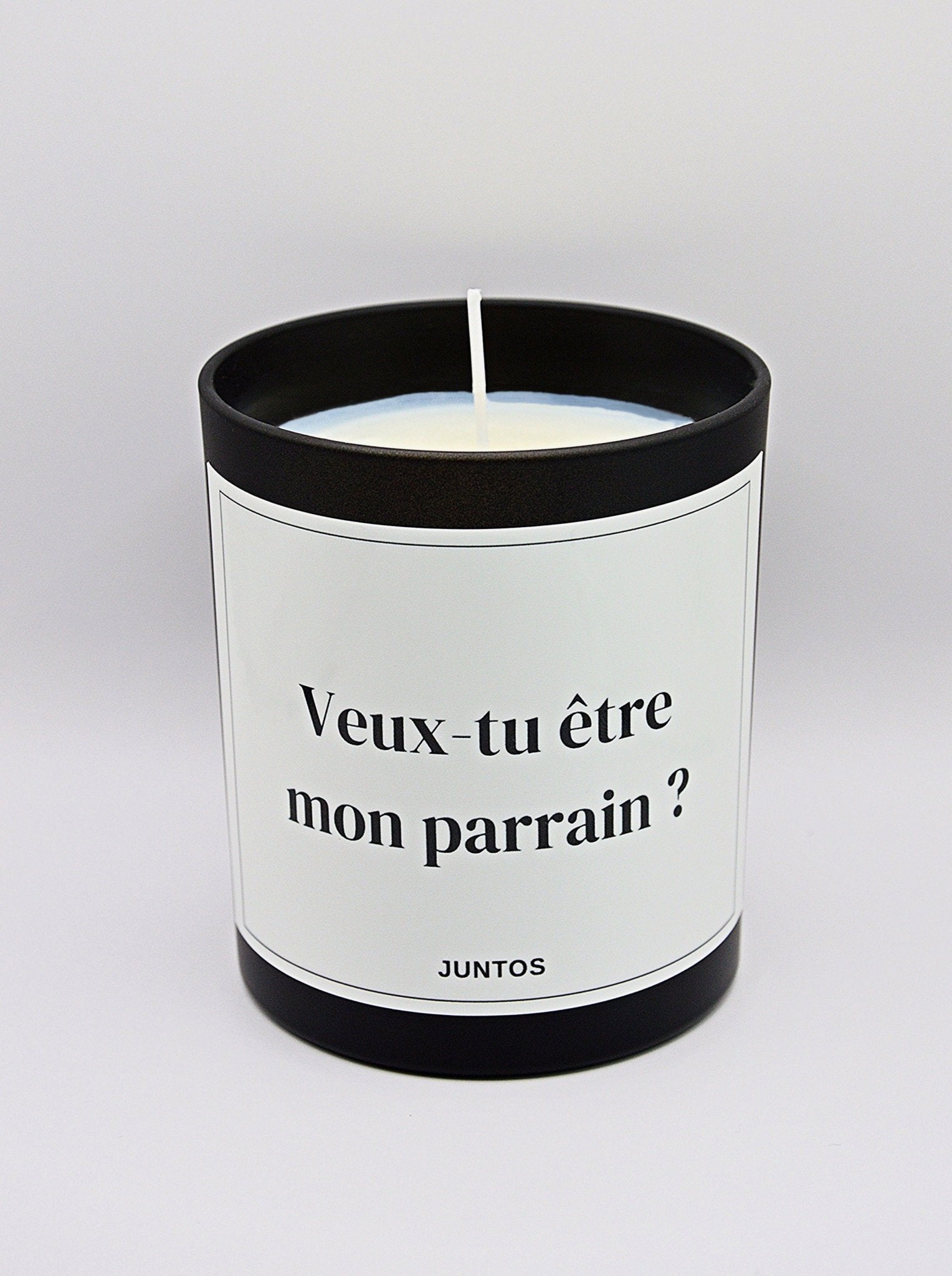 Kit Fabrication Bougie Message Personnalisé – Pot 55CL - JUNTOS