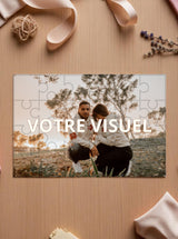  Puzzle personnalisé avec design client – 24 pièces